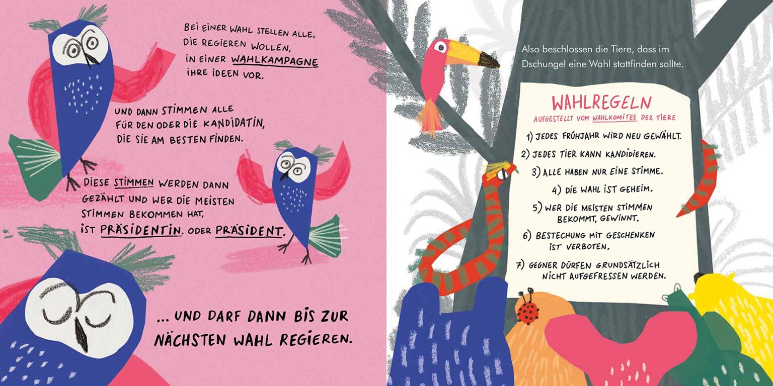 Im Dschungel wird gewählt Kinderbuchlesen de