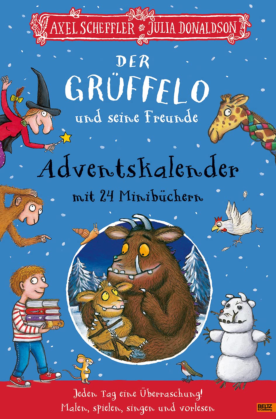 Cover vom Adventskalender: Der Grüffelo und seine Freunde