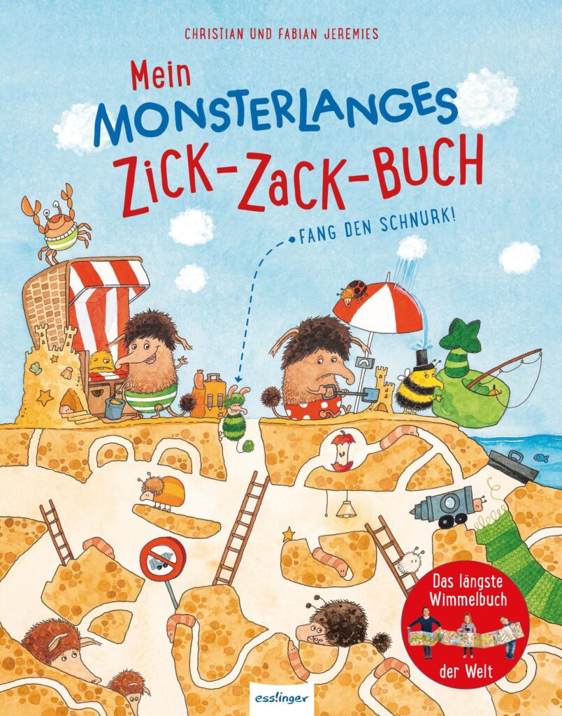 Mein monsterlanges Zick-Zack-Buch