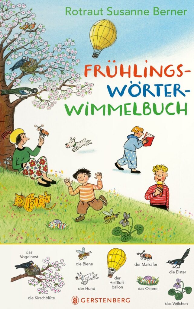 Buchcover: Frühlings-Wörterwimmelbuch