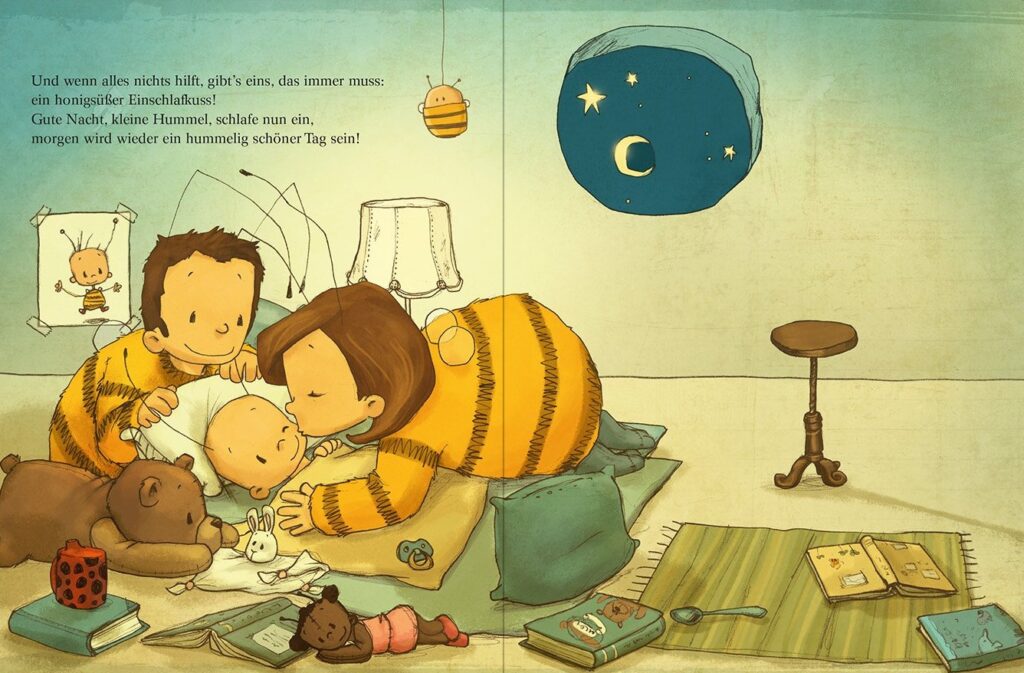 Die Baby Hummel Bommel – Gute Nacht: Ein Einschlafkuss von Mama und Papa