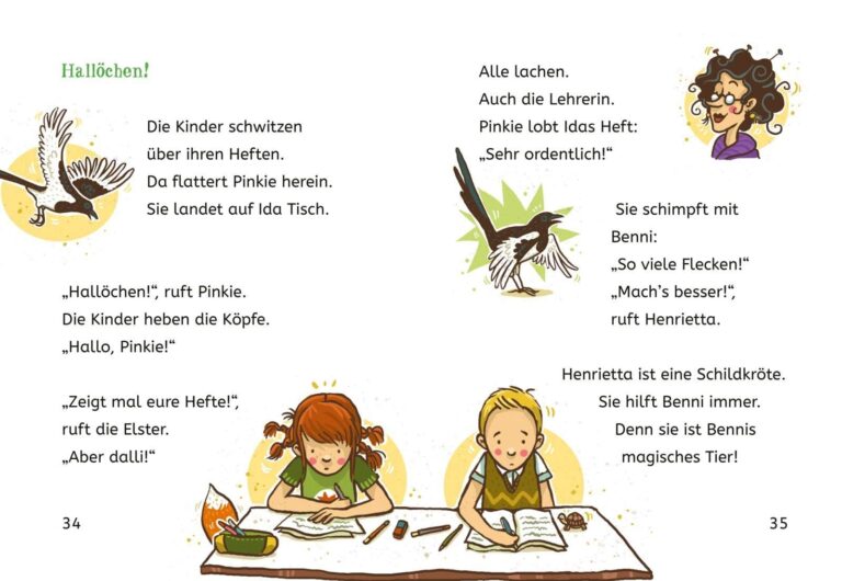 Die Schule der magischen Tiere ermittelt - Ida und Benni in der Schule