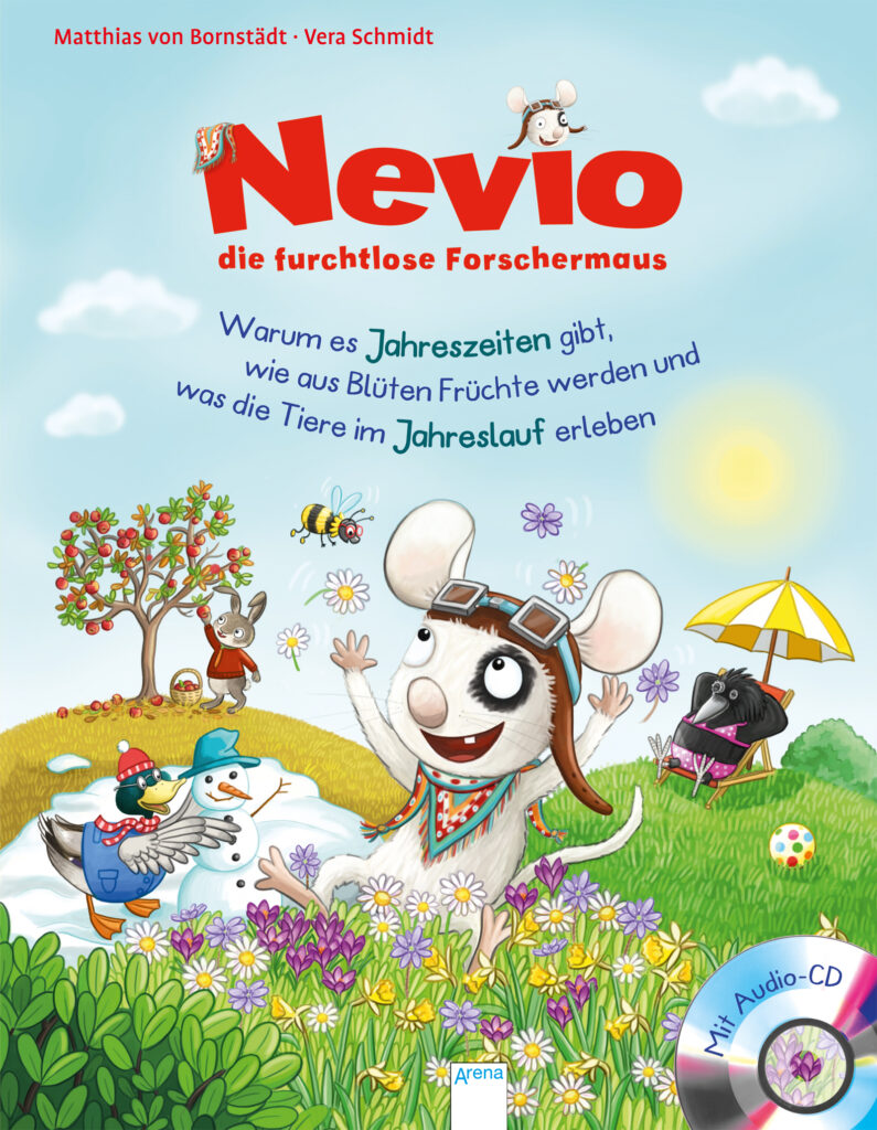Buchcover: Nevio, die furchtlose Forschermaus