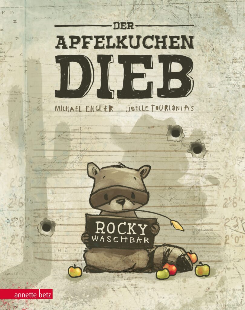 Buchcover: Rocky Waschbär – Der Apfelkuchendieb