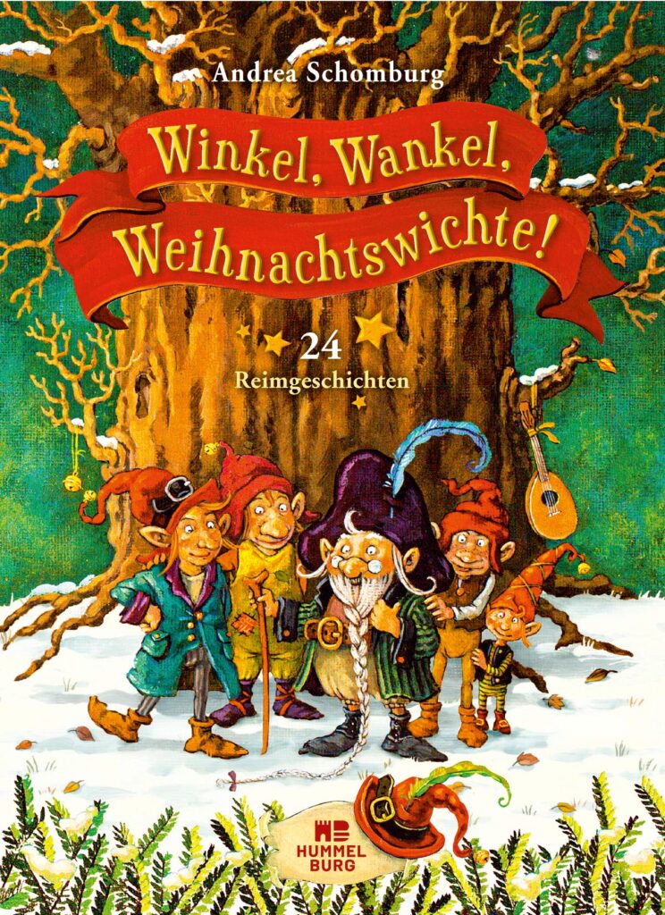 Buchcover: Winkel, Wankel, Weihnachtswichtel - 24 Reimgeschichten