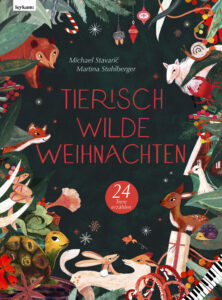 Buchcover: Tierisch wilde Weihnachten - 24 Tiere erzählen