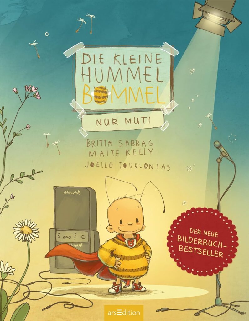 Buchcover: Die kleine Hummel Bommel – Nur Mut!