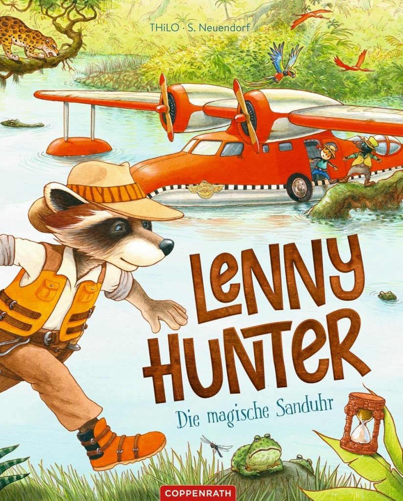 Buchcover: Lenny Hunter - Die magische Sanduhr