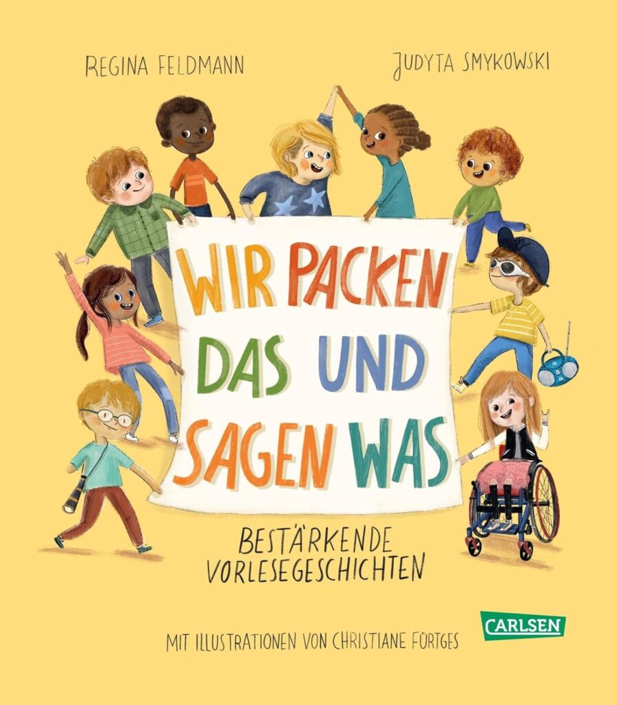 Buchcover: Wir packen das und sagen was - Bestärkende Vorlesegeschichten