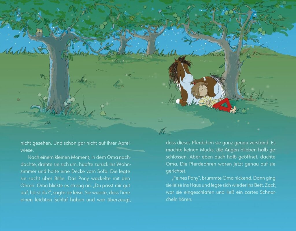 Billie und Stüx – Ein Pony fällt vom Himmel - Auf der Apfelwiese