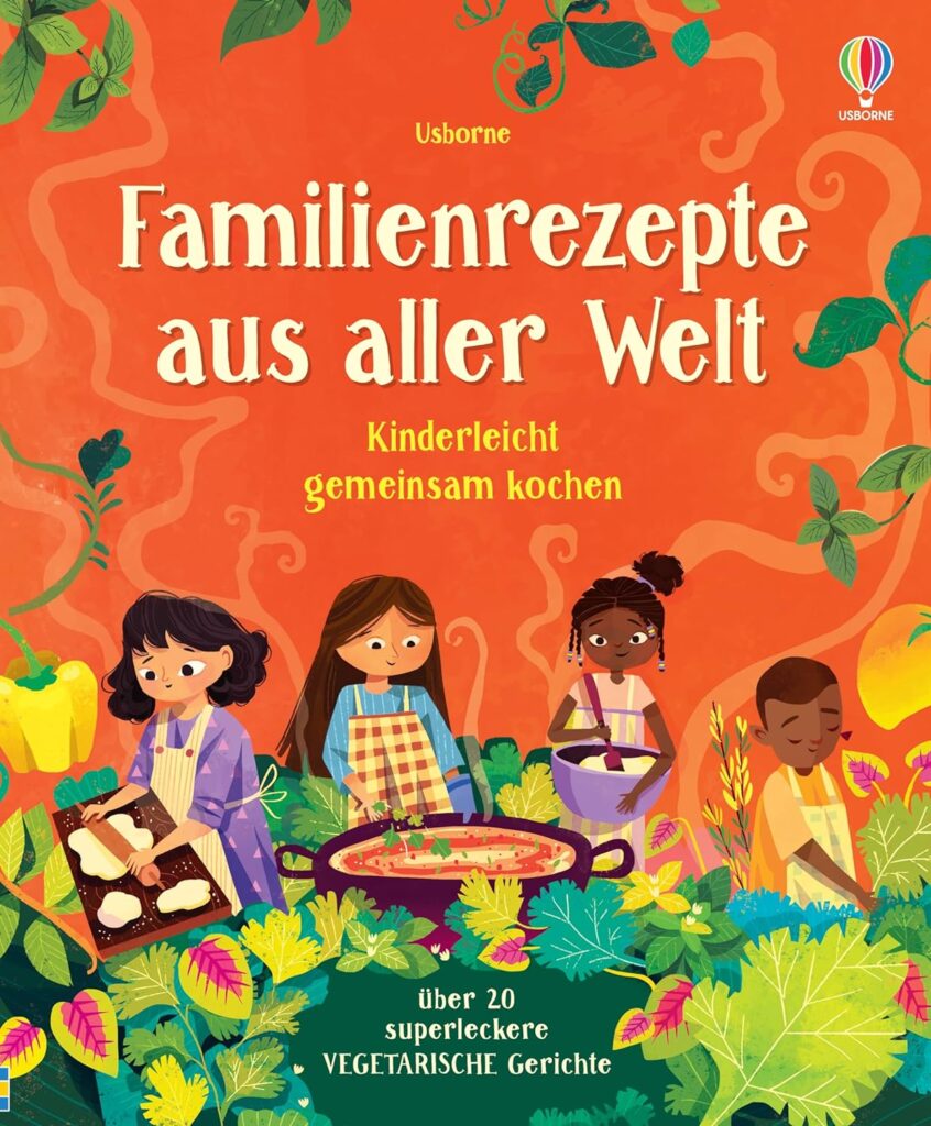 Buchcover: Familienrezepte aus aller Welt - Kinderleicht gemeinsam kochen