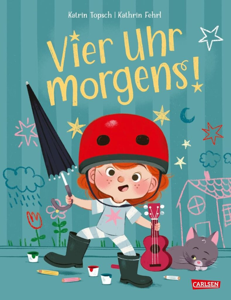 Buchcover: Vier Uhr morgens!