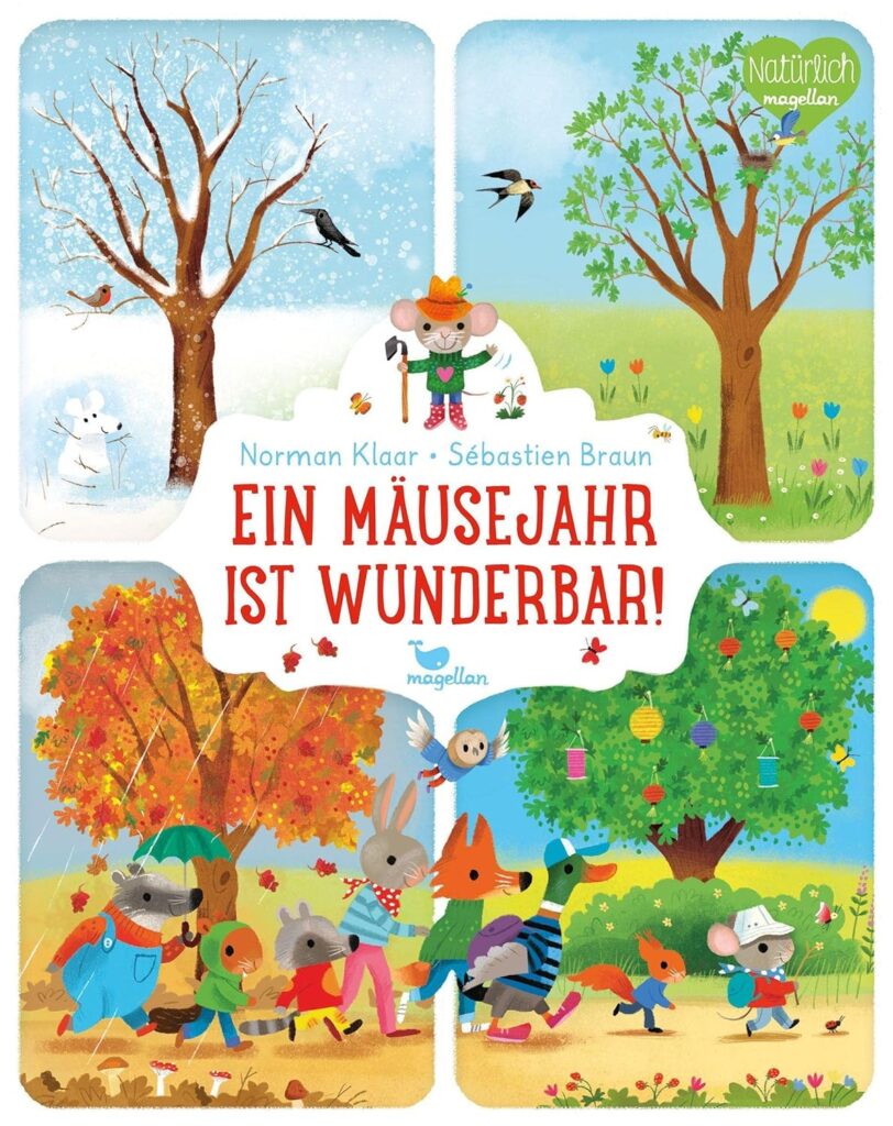 Buchcover: Ein Mäusejahr ist wunderbar