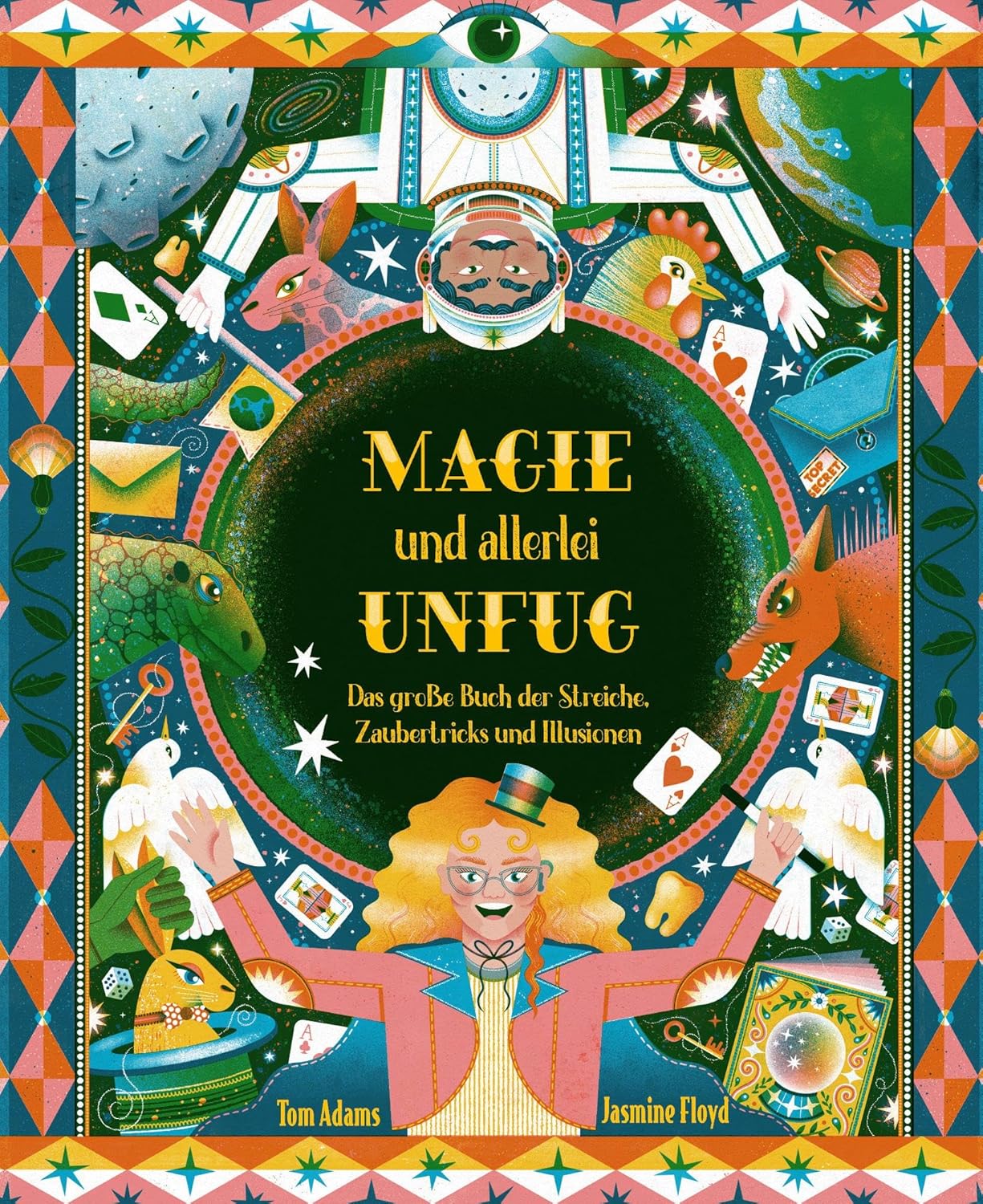 Buchcover: Magie und allerlei Unfug – Das große Buch der Streiche, Zaubertricks und Illusionen