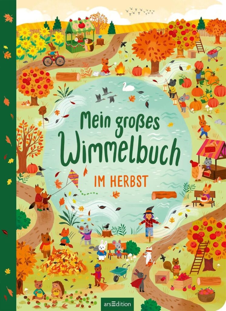 Buchcover: Mein großes Wimmelbuch – Im Herbst