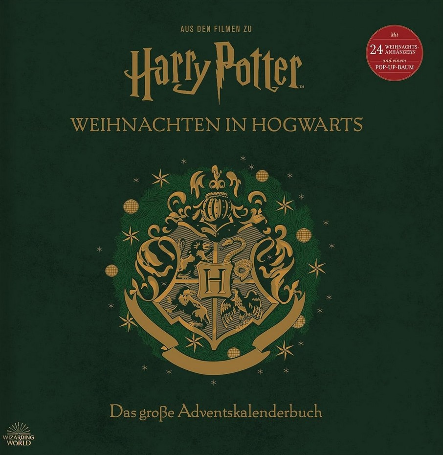 Cover vom Adventskalender: Aus den Filmen zu Harry Potter Weihnachten in Hogwarts