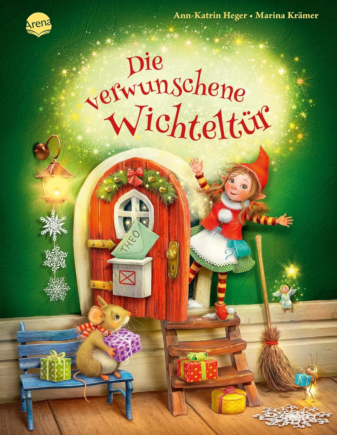 Buchcover vom Wichtelbuch: Die verwunschene Wichteltür