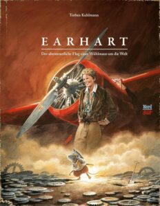 Buchcover: Earhart: Der abenteuerliche Flug einer Wühlmaus um die Welt