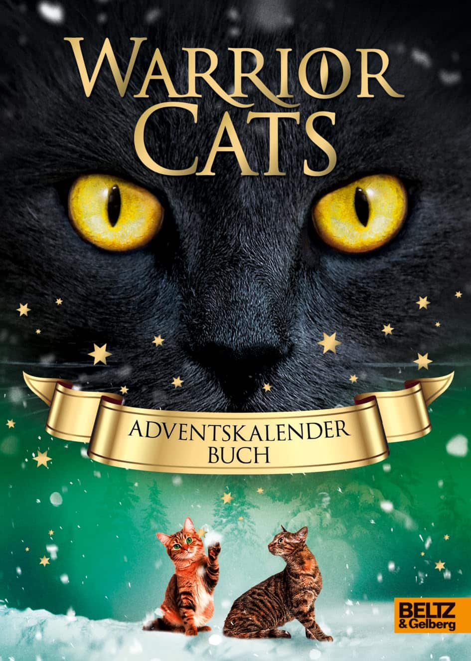 Buchcover vom Adventskalenderbuch: Warrior Cats - Adventskalenderbuch