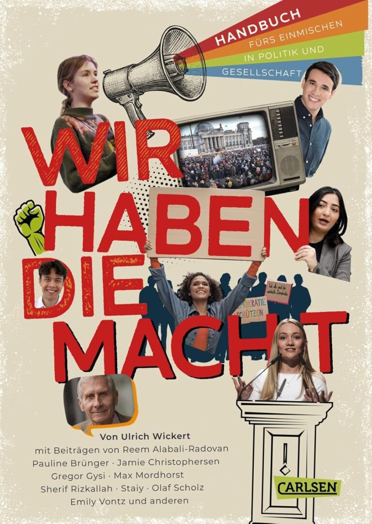 Buchcover: Wir haben die Macht – Handbuch fürs Einmischen in Politik und Gesellschaft