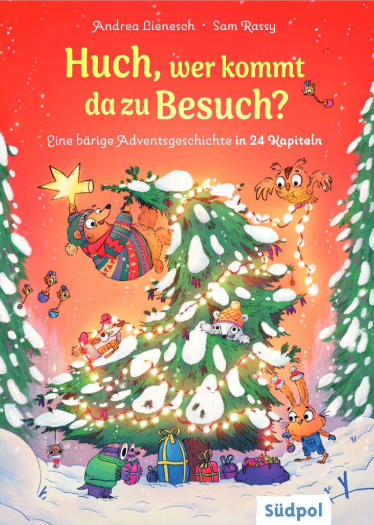 Buchcover: Huch, wer kommt da zu Besuch?