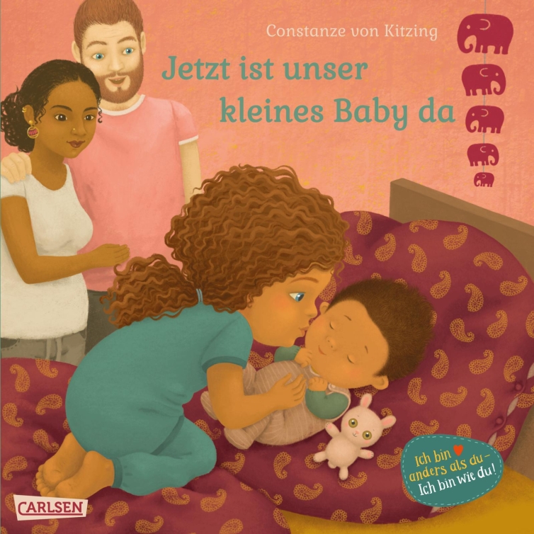 Buchcover: Jetzt ist unser kleines Baby da