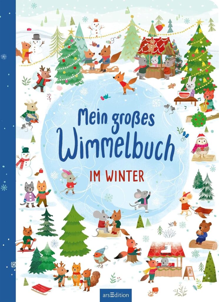 Buchcover: Mein großes Wimmelbuch - Im Winter