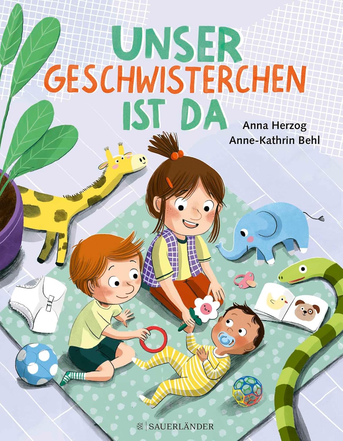 Buchcover: Unser Geschwisterchen ist da!