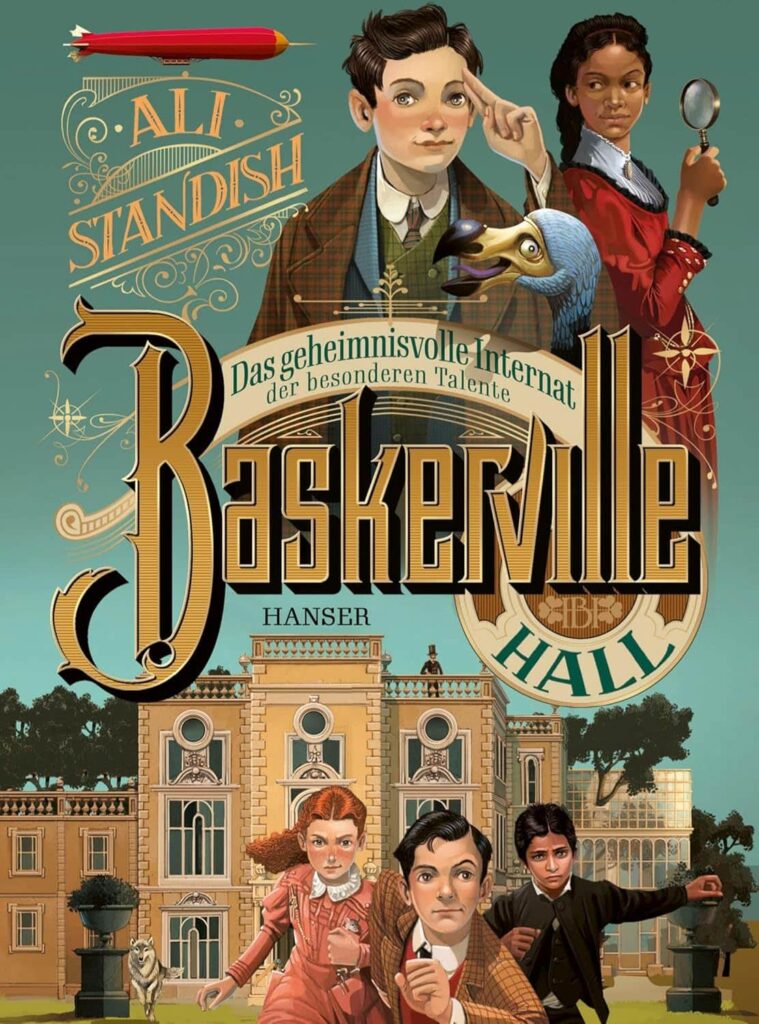 Buchcover: Baskerville Hall – Das geheimnisvolle Internat der besonderen Talente