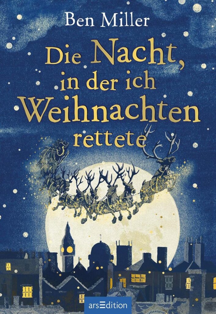 Buchcover: Die Nacht, in der ich Weihnachten rettete