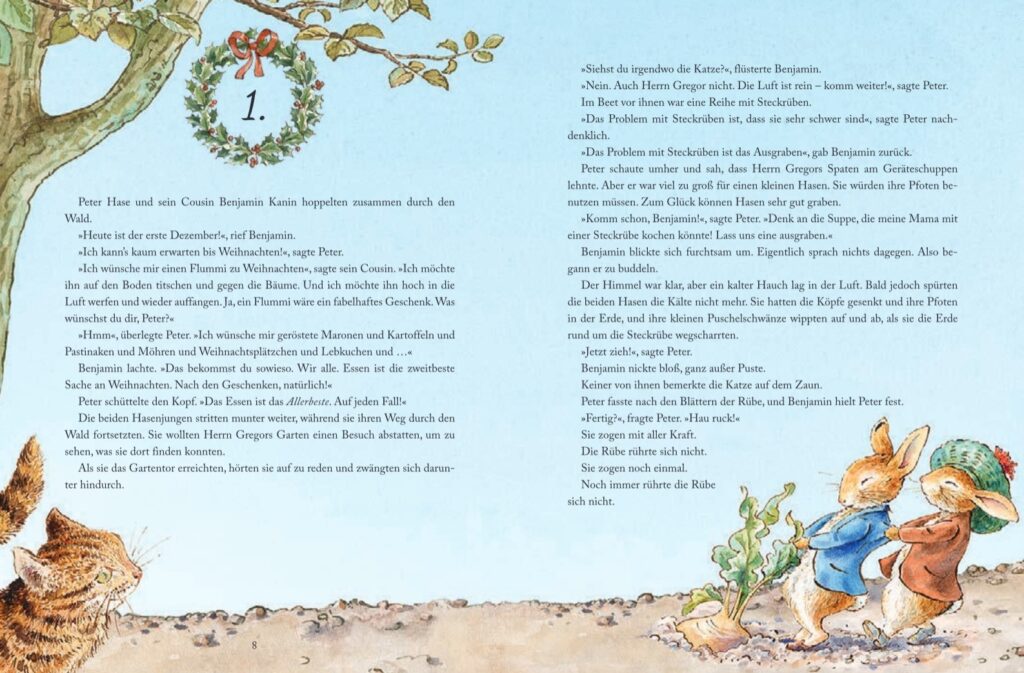 Die Welt von Peter Hase Weihnachten steht vor der Tür - Kinderbuchlesen.de