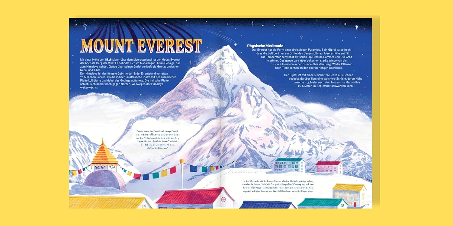 Gigantische Berge und wie man sie erklimmt - Mount Everest: Auf dem Bild zu sehen, ist der höchste Berg der Erde.
