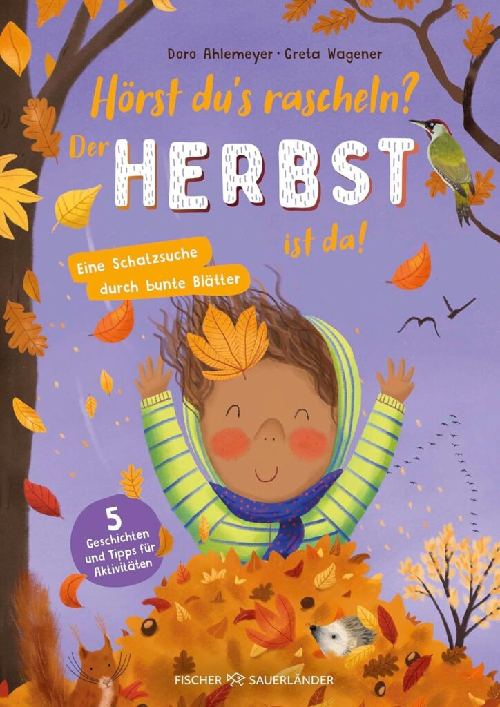 Buchcover: Hörst du's rascheln? Der Herbst ist da!