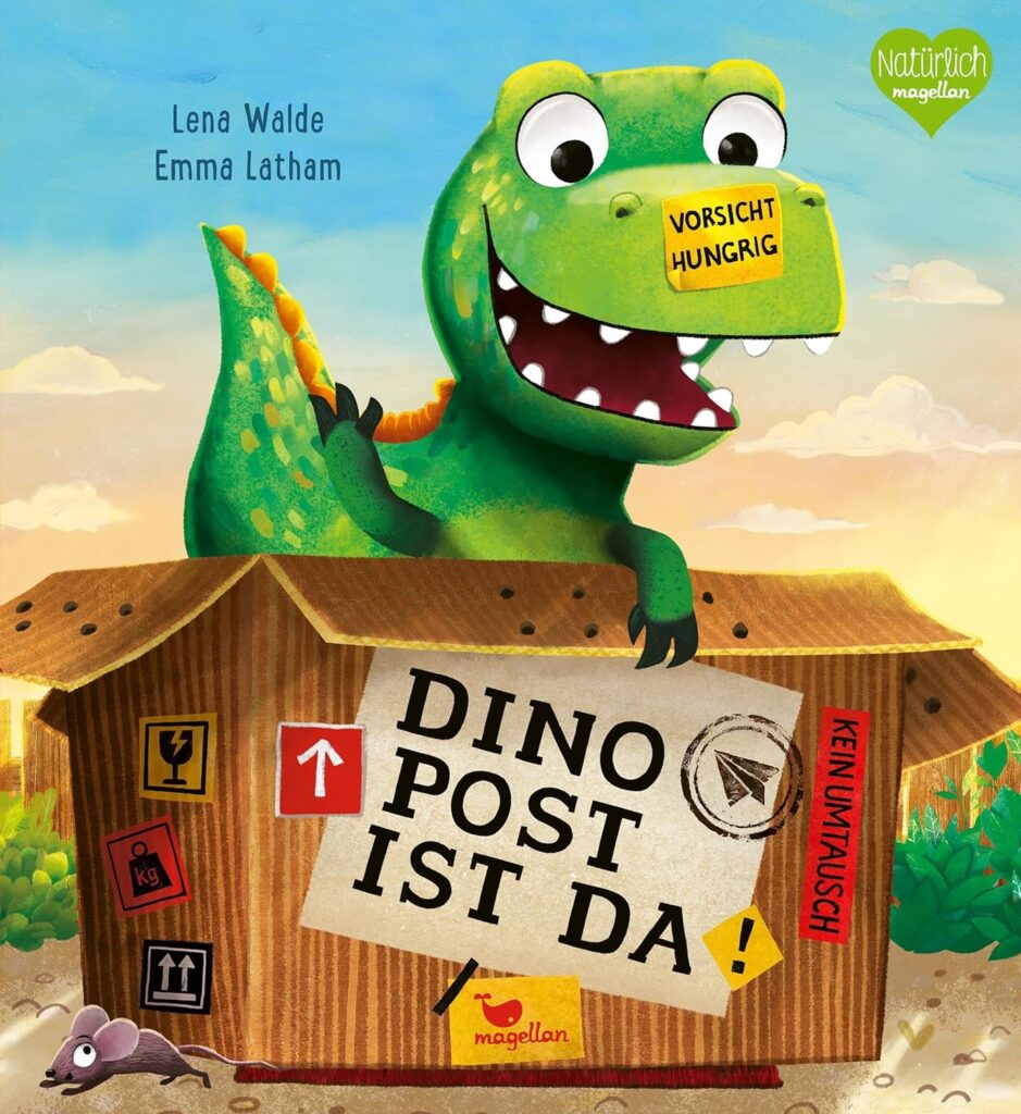 Buchcover: Dino-Post ist da!