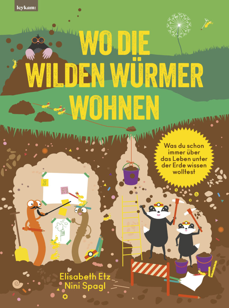 Buchcover: Wo die wilden Würmer wohnen