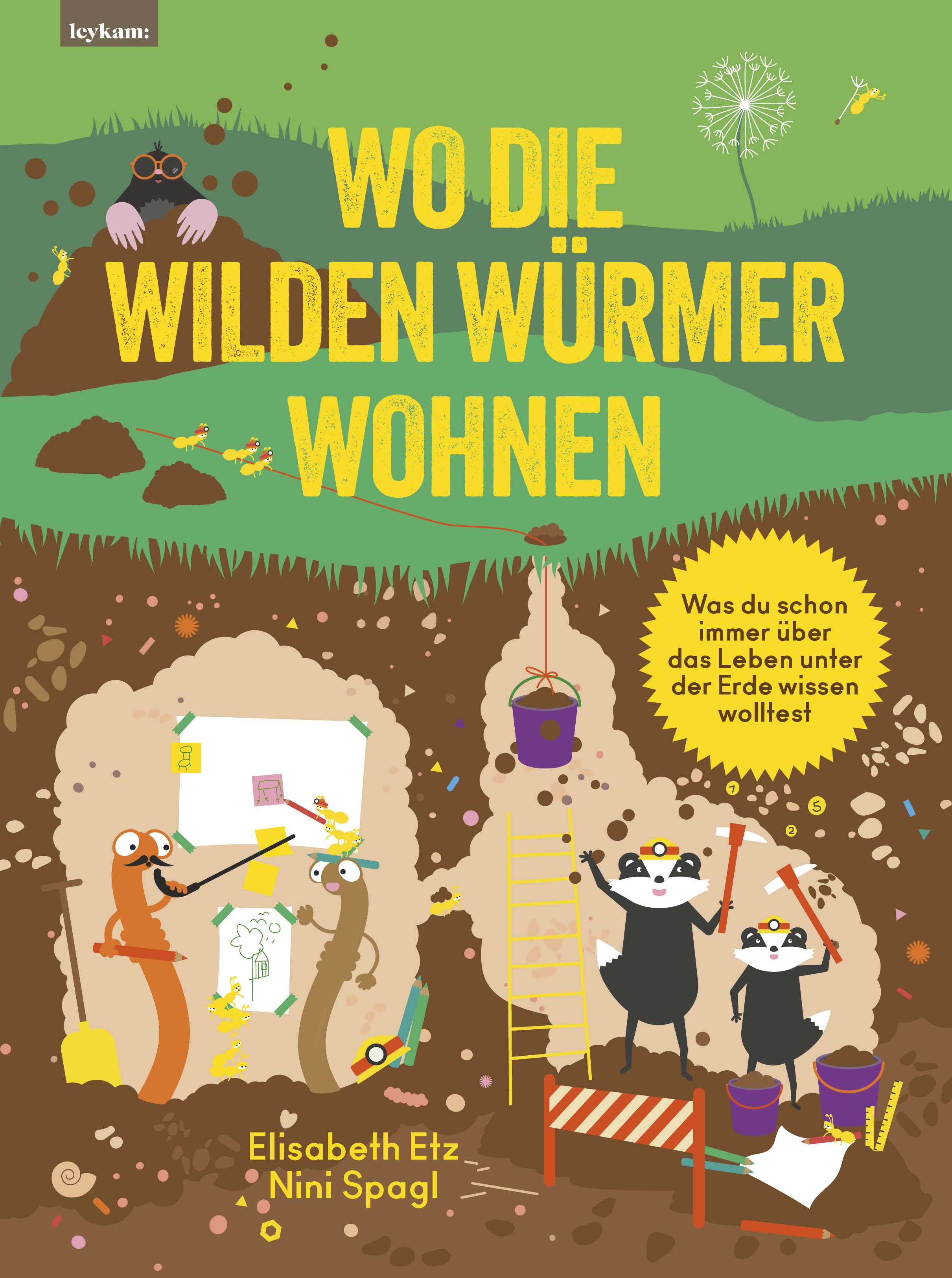 Buchcover: Wo die wilden Würmer wohnen