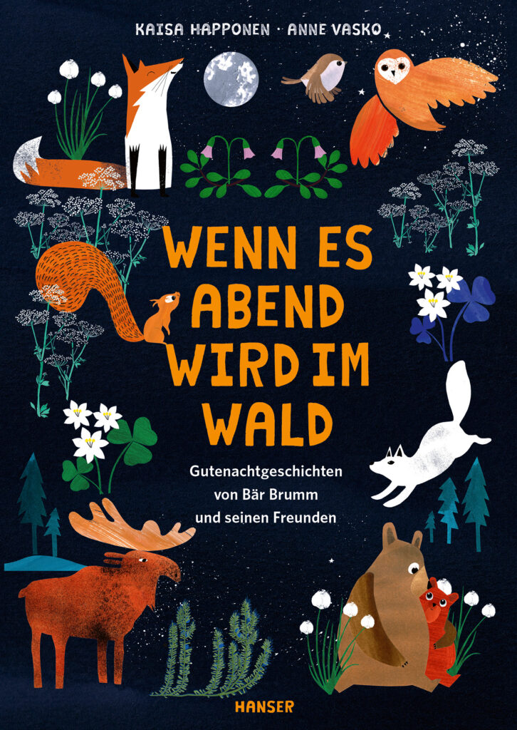 Buchcover: Wenn es Abend wird im Wald