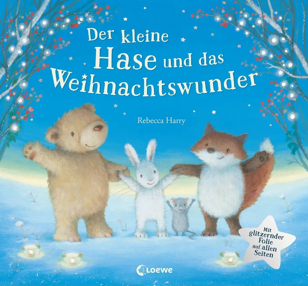 Buchcover: Der kleine Hase und das Weihnachtswunder