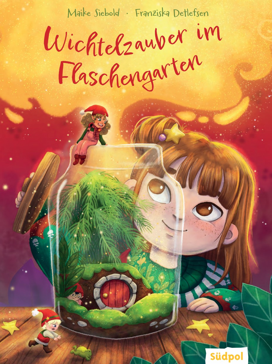 Buchcover: Wichtelzauber im Flaschengarten