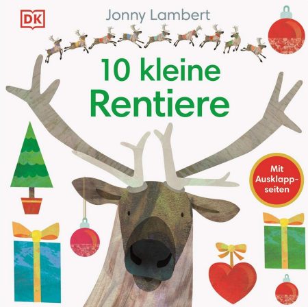 Buchcover: 10 kleine Rentiere