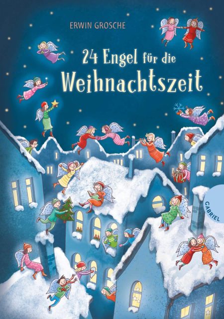 Buchcover: 24 Engel für die Weihnachtszeit