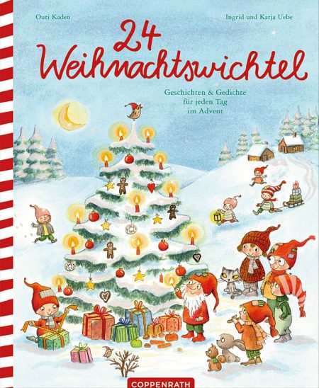 Buchcover: 24. Weihnachtswichtel - Geschichten & Gedichte für jeden Tag im Advent