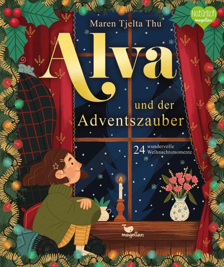 Buchcover: Alva und der Adventszauber - 24 wundervolle Weihnachtsmomente