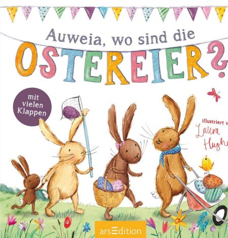 Buchcover: Auweia, wo sind die Ostereier?