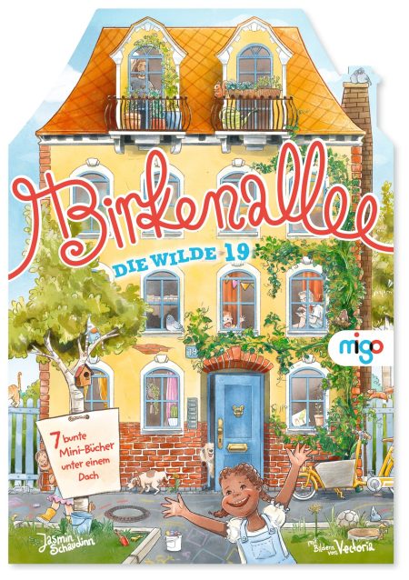 Buchcover: Birkenallee – Die wilde 19 und 7 bunte Mini-Bücher unter einem Dach