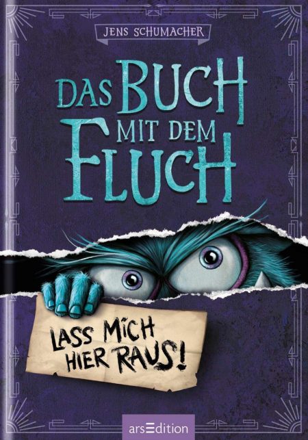 Buchcover: Das Buch mit dem Fluch - Lass mich hier raus!