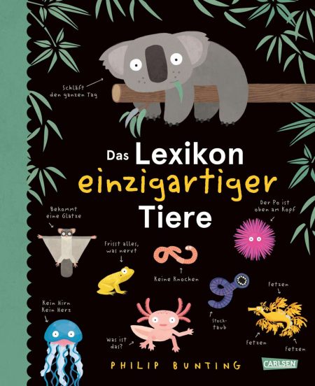 Buchcover: Das Lexikon einzigartiger Tiere