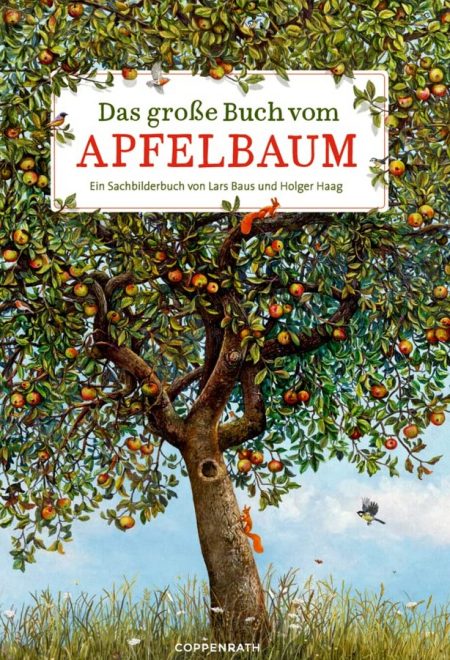 Sachbilderbuchcover: Das große Buch vom Apfelbaum -