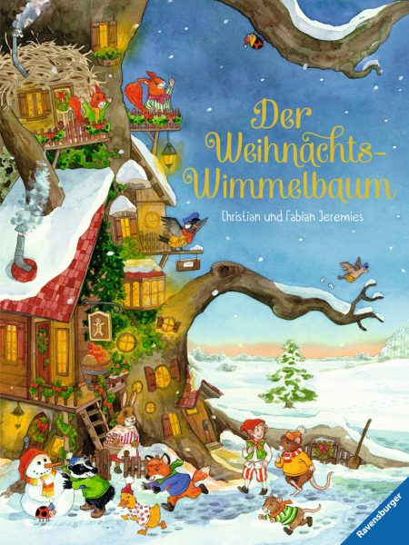 Buchcover: Der Weihnachts-Wimmelbaum