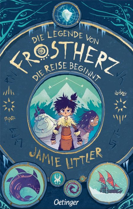 Buchcover: Die Legende von Frostherz -Die Reise beginnt